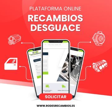 Plataforma online de recambios de desguace 